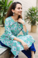 Image for Kusvaa Vcr109 Dharasuta Regular Wear Kurta Sitting
