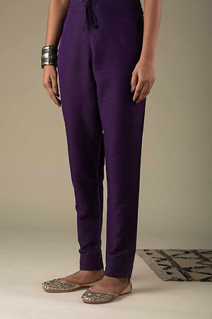 Image for Kusvaa Ws207p Cotton Silk Pants With Pocket Inkblue Featured Newest