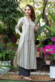 Image for Kusvaa Ws825 Shyla Handloom Cotton Straight Kurta Side