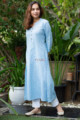 Image for Kusvaa Ws836 Cotton Dobby Straight Fit Regular Kurta Look