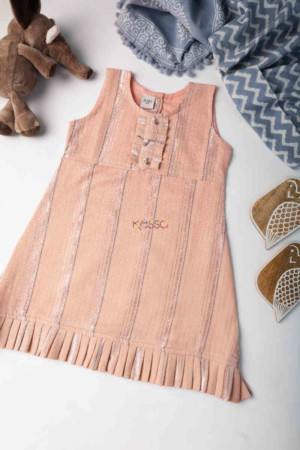 Image for Kusvaa Wsk45 Dayamurith Cotton Girls Frock Featured