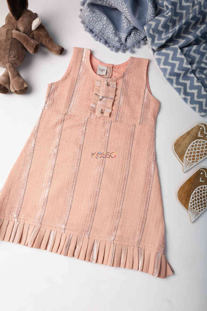 Image for Kusvaa Wsk45 Dayamurith Cotton Girls Frock Featured