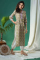Image for Kusvaa Wsr278 Aparna Block Print Straight Kurta Look