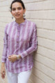 Image for Kusvaa Wsr279 Iha Block Print Short Kurti Look