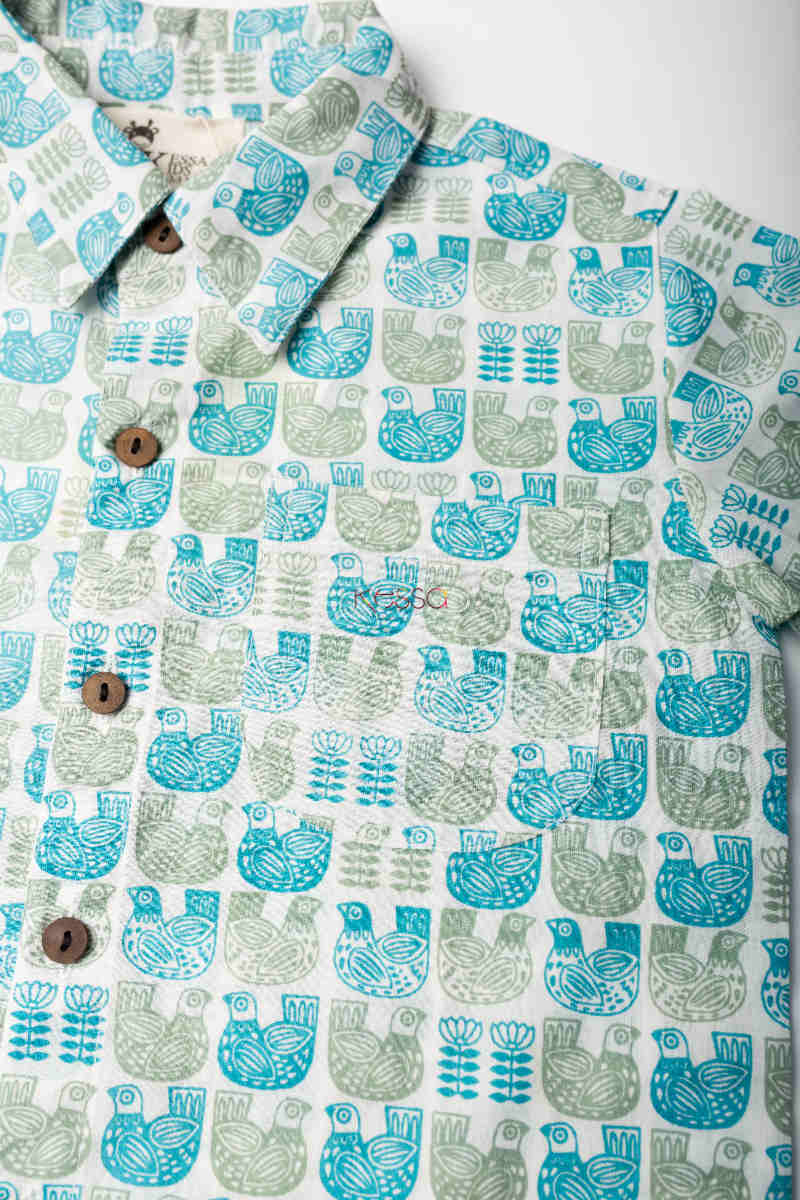 Image for Kusvaa Aj46 Iraaj Cotton Shirt Closeup