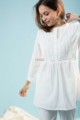 Image for Kusvaa Avdaf102 Vinidra Crotia Dobby Based Short Kurti Side