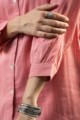 Image for Kusvaa Avdaf109 Kriya Dorby Short Kurti Closeup Side