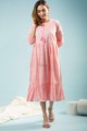 Image for Kusvaa Avdaf112 Tullia Mid Length Cotton Dress Front