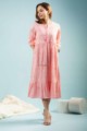 Image for Kusvaa Avdaf112 Tullia Mid Length Cotton Dress Side