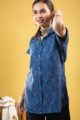 Image for Kusvaa De132 Vaya Short Indigo Shirt Look