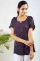 Image for Kusvaa De134 Krtvi Short Stripe Top Top