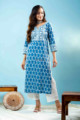Image for Kusvaa Kuoj172 Ajita Cotton Kurta With Mulmul Dupatta Front