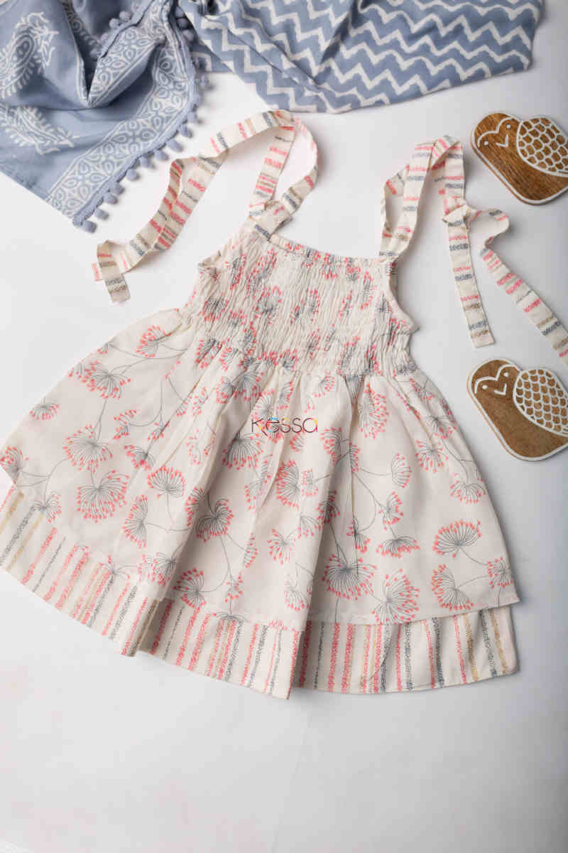 Image for Kusvaa Mbe05 Maheshi Cotton Kids Frock Featured