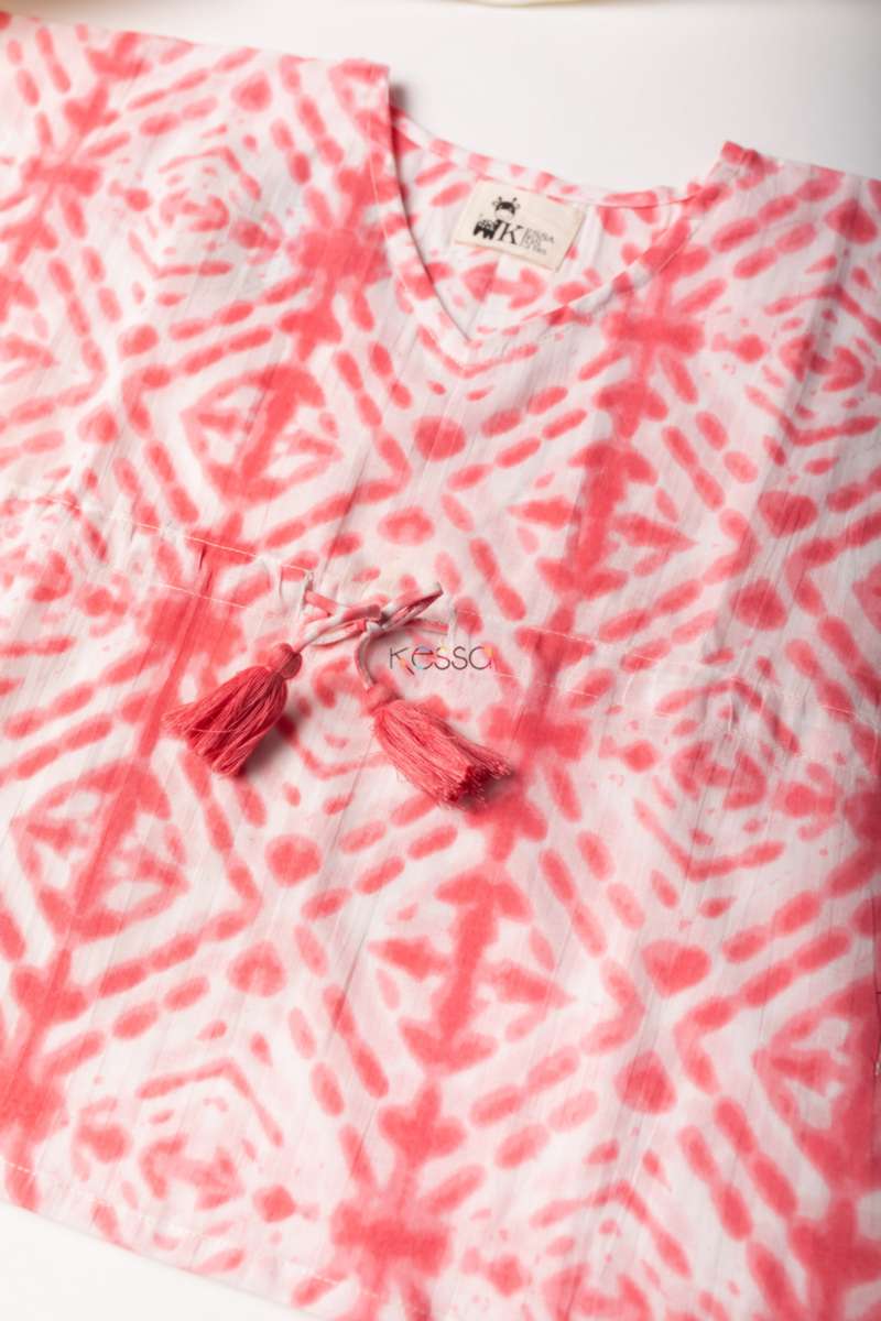 Image for Kusvaa Mbe06 Amu Dariya Girls Kaftan Side