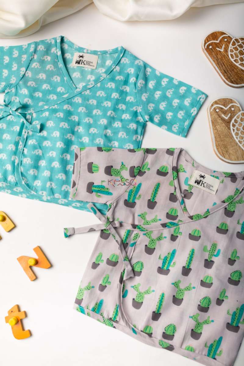 Image for Kusvaa Mbe08 Adhrit Unisex Jhabalas New Born Side