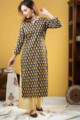 Image for Kusvaa Taf78 Idika Straight Fit Regular Kurta Front