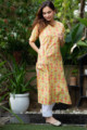 Image for Kusvaa Vcr111 Kavni Straight Fit Regular Wear Kurta Side