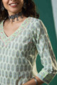 Image for Kusvaa Vcr117 Kirati Block Print Straight Kurta Neck