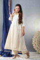 Image for Kusvaa Ws848 Padmakshi Shiffley Kalidaar Kurta Pant Set Look