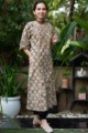 Image for Kusvaa Ws856 Adwita Kalamkari Straight Fit Kurta Side