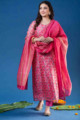 Image for Kusvaa Ws863 Adwita Chanderi Kurta With Dupatta 1 Front