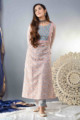 Image for Kusvaa Wsr282 Surasa Block Printed Kurta With Pant Look 1