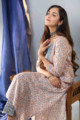 Image for Kusvaa Wsr282 Surasa Block Printed Kurta With Pant Sitting
