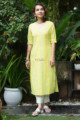 Image for Keesa Taf79 Aanshi Basic Straight Fit Kurta 1 Front