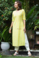 Image for Keesa Taf79 Aanshi Basic Straight Fit Kurta 1 Side