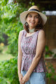 Image for Kusvaa Avdaf127 Amata Short Cotton Top Look