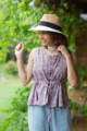 Image for Kusvaa Avdaf127 Amata Short Cotton Top Top