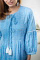 Image for Kusvaa Avdaf132 Oishi Powder Blue Dress Closeup