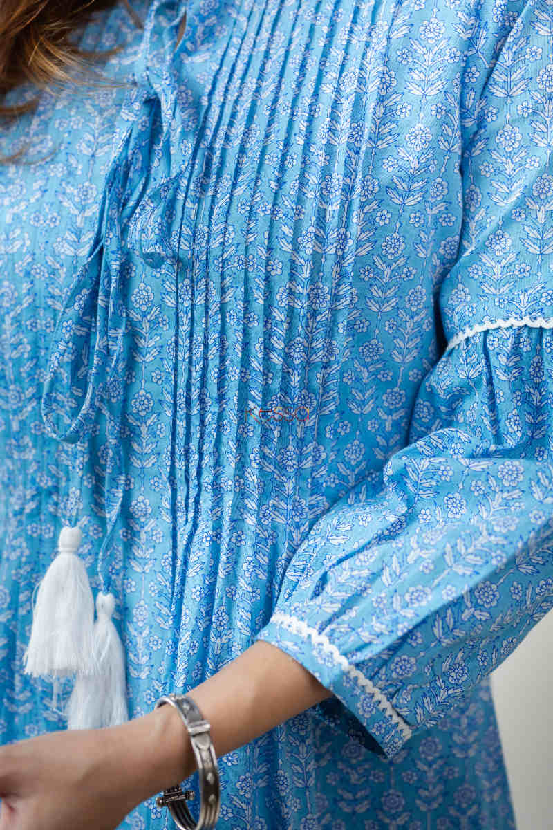 Image for Kusvaa Avdaf132 Oishi Powder Blue Dress Sleeve
