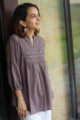 Image for Kusvaa Avdaf142 Salena Cotton Dobby Short Kurti Side