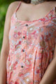 Image for Kusvaa Bpr02 Urvi Block Print Strap Short Top Neck