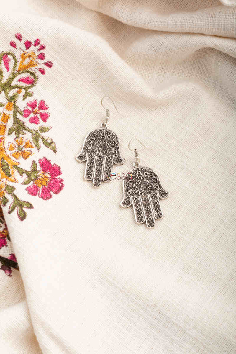 Image for Kusvaa Kpe236 Kazaki Tribal Earrings