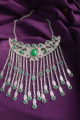 Image for Kusvaa Kpn136 Turkish Multi Stone Pendant Necklace Green
