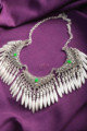Image for Kusvaa Kpn150 Turkish Multi Stone Drop Necklace Green