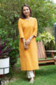 Image for Kusvaa Taf81 Vanhi Cotton Straight Fit Kurta Look