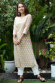 Image for Kusvaa Taf82 Araya Cotton Straight Fit Kurta Look