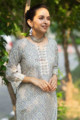 Image for Kusvaa Vcr120 Anurima Cotton Straight Fit Kurta 1 Top