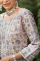 Image for Kusvaa Vcr124 Anokhi Cotton Straight Fit Kurta 1 Neck