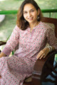 Image for Kusvaa Wsr286 Annavi Block Print Kurta Pant Set 1 Stting