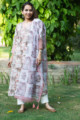 Image for Kusvaa Avdaf171 Sarva Cotton Kurta With Kota Doria Dupatta Front 1