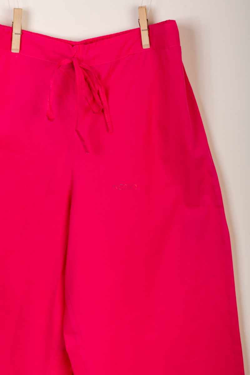 Image for Kusvaa Sap15 Siara Cotton Gotta Palazzo Bubblegum Closeup