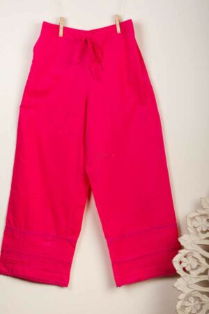 Image for Kusvaa Sap15 Siara Cotton Gotta Palazzo Bubblegum Side