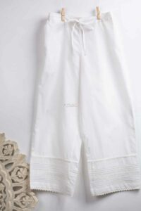 Image for Kusvaa Sap15 Siara Cotton Gotta Palazzo White Featured