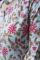 Image for Kusvaa Taf83 Charita Cotton Straight Kurta Closeup