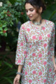 Image for Kusvaa Taf83 Charita Cotton Straight Kurta Top
