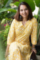 Image for Kusvaa Taf84 Azha Regular Wear Cotton Kurta Sitting